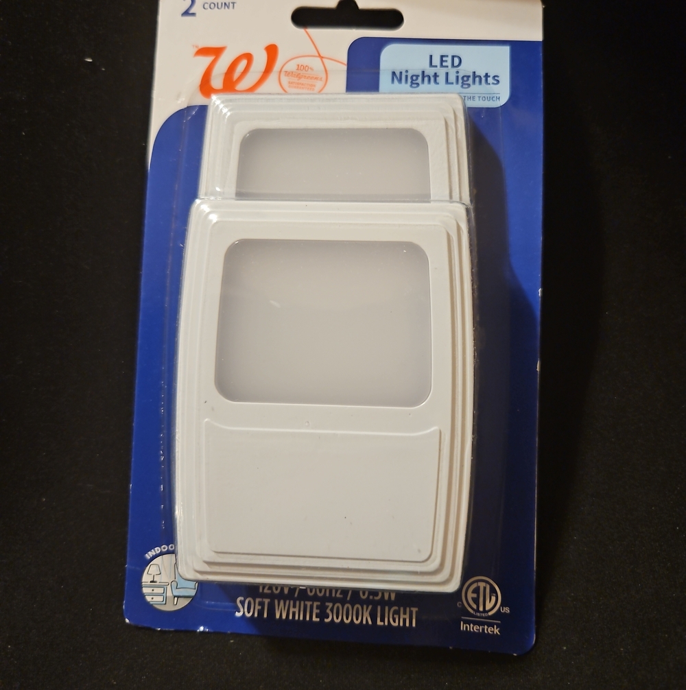 Walgreens LED Night Light - Soft White (2 Count)